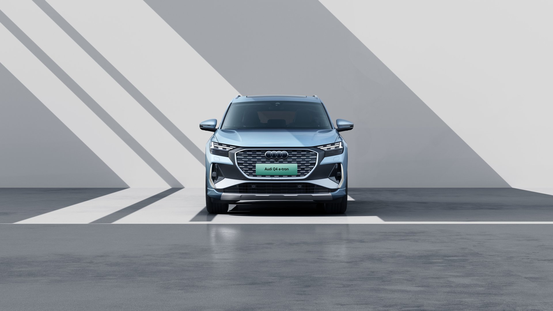 Download Vehicle Audi Q4 E-tron 8k Ultra HD Wallpaper