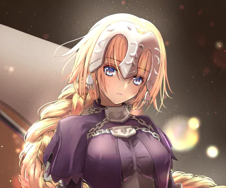 Joan of Arc Anime Fate/Apocrypha HD Desktop Wallpaper | Background Image