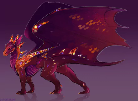  Gem Dragon by SaphireShear