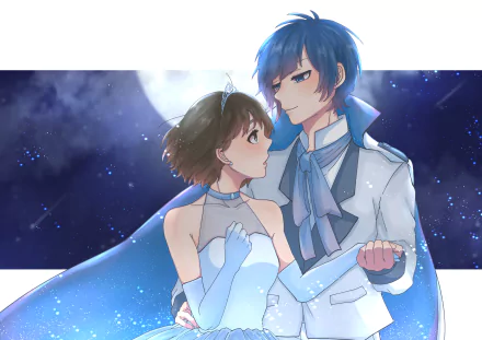 Yujiro Someya Hiyori Suzumi Anime To Become a Real Heroine! The Unpopular Girl and the Secret Task HD Desktop Wallpaper | Background Image