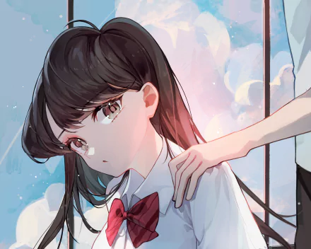 Komi Shouko Anime Komi Can't Communicate HD Desktop Wallpaper | Background Image