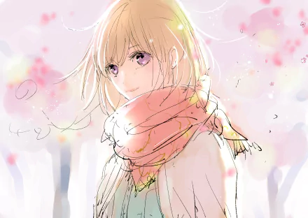 Fumi Nishioka Anime Queen's Quality HD Desktop Wallpaper | Background Image