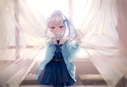 Nijisanji Lize Helesta Anime Virtual Youtuber HD Desktop Wallpaper | Background Image