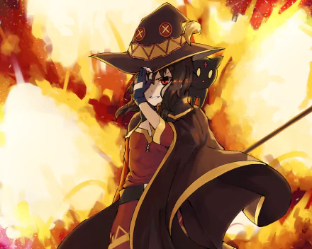 Megumin (KonoSuba) Anime KonoSuba - God’s blessing on this wonderful world!! HD Desktop Wallpaper | Background Image