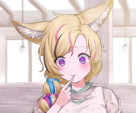 hololive Omaru Polka Anime Virtual Youtuber HD Desktop Wallpaper | Background Image