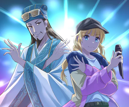 Kongming Zhuge Eiko Tsukimi Anime Ya Boy Kongming! HD Desktop Wallpaper | Background Image