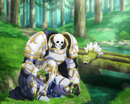 Ponta (Skeleton Knight in Another World) Arc (Skeleton Knight in Another World) Anime Skeleton Knight in Another World HD Desktop Wallpaper | Background Image