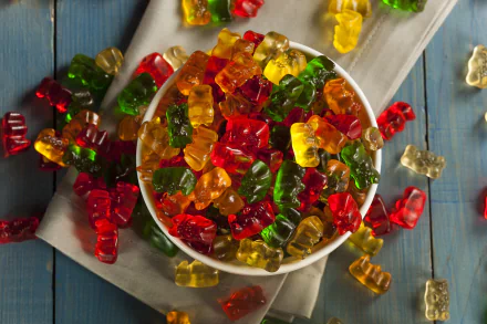 food gummy bear HD Desktop Wallpaper | Background Image