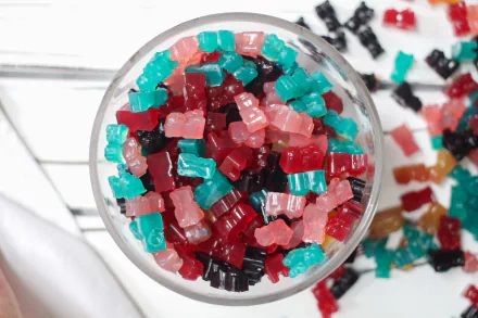 food gummy bear HD Desktop Wallpaper | Background Image