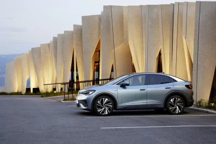 vehicle Volkswagen ID.5 HD Desktop Wallpaper | Background Image