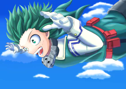 Izuku Midoriya Anime My Hero Academia HD Desktop Wallpaper | Background Image