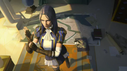 Caitlyn (League Of Legends) TV Show Arcane HD Desktop Wallpaper | Background Image
