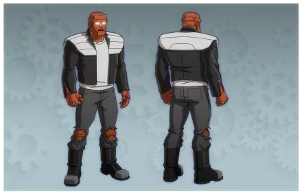 Robotman (DC Comics) TV Show Young Justice HD Desktop Wallpaper | Background Image