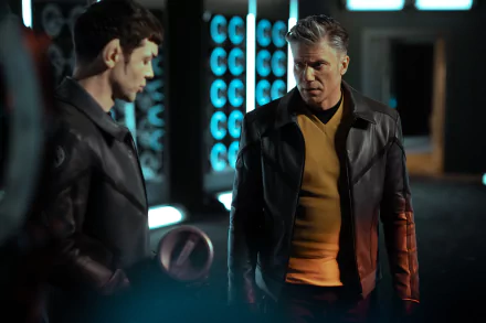 Christopher Pike Anson Mount TV Show Star Trek: Strange New Worlds HD Desktop Wallpaper | Background Image
