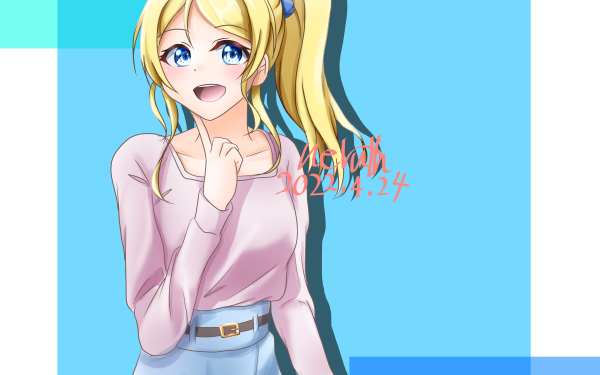 Anime Love Live! Eri Ayase HD Wallpaper | Background Image