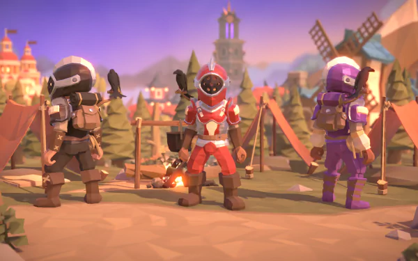 video game For The King HD Desktop Wallpaper | Background Image
