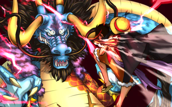 [20+] Luffy Vs Kaido Wallpapers