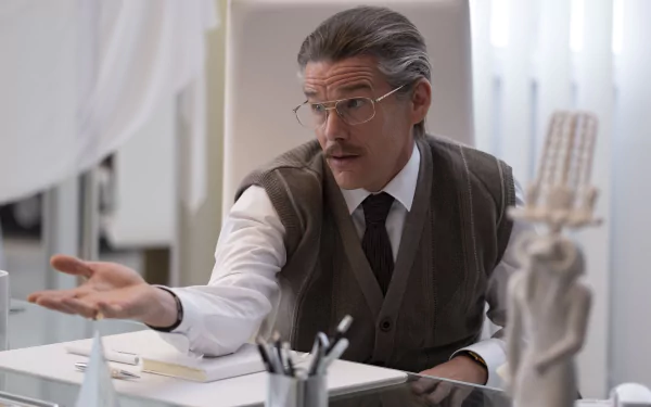 Arthur Harrow Ethan Hawke TV Show Moon Knight HD Desktop Wallpaper | Background Image
