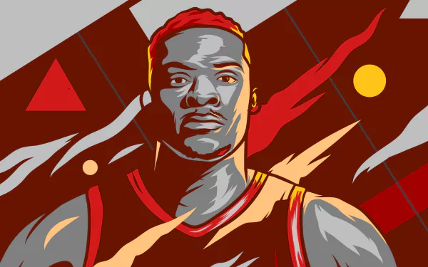 Russell Westbrook Sports HD Desktop Wallpaper | Background Image
