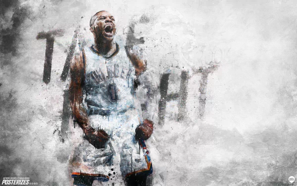 Russell Westbrook Sports HD Desktop Wallpaper | Background Image