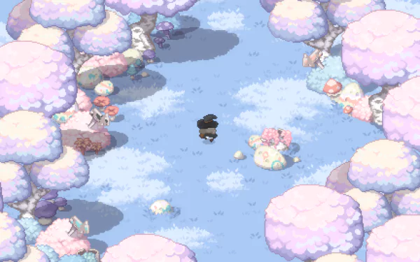 video game Little Witch in the Woods HD Desktop Wallpaper | Background Image