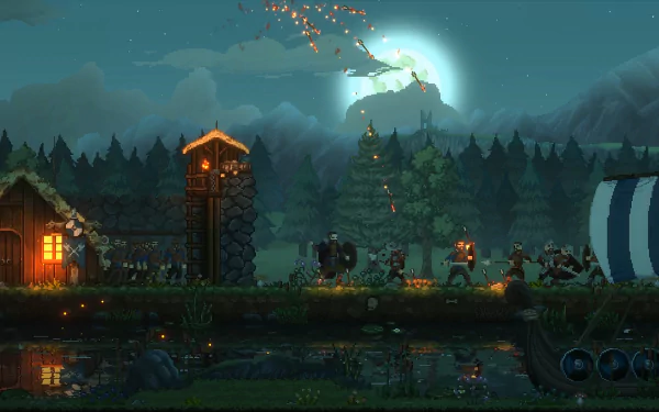 video game Sons of Valhalla HD Desktop Wallpaper | Background Image