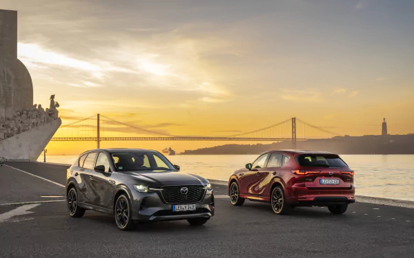 vehicle Mazda CX-60 HD Desktop Wallpaper | Background Image