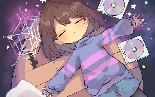 Frisk (Undertale) video game Undertale HD Desktop Wallpaper | Background Image