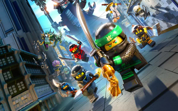 video game The LEGO Ninjago Movie Video Game HD Desktop Wallpaper | Background Image