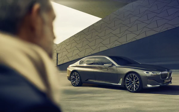 vehicle BMW Vision HD Desktop Wallpaper | Background Image
