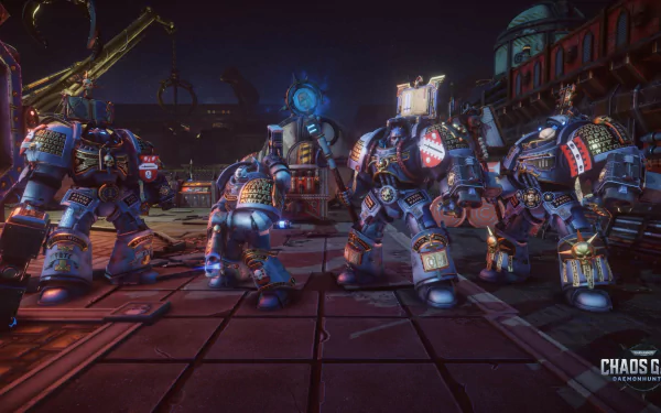 video game Warhammer 40,000: Chaos Gate - Daemonhunters HD Desktop Wallpaper | Background Image