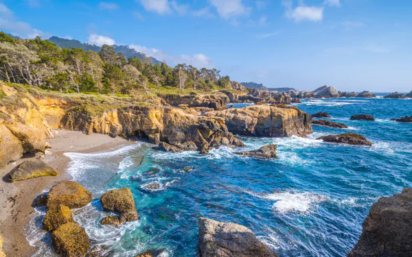 California nature coastline HD Desktop Wallpaper | Background Image
