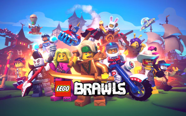 video game LEGO Brawls HD Desktop Wallpaper | Background Image