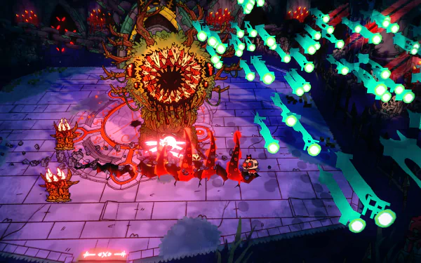 video game cult of the lamb HD Desktop Wallpaper | Background Image