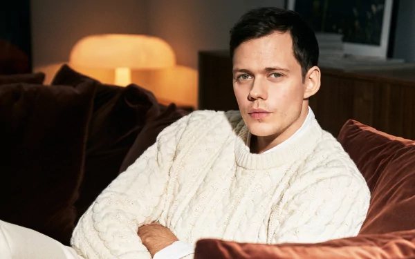 Celebrity Bill Skarsgård HD Desktop Wallpaper | Background Image