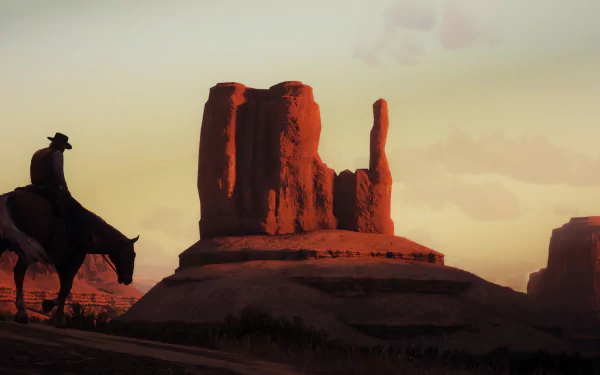 John Marston video game Red Dead Redemption 2 HD Desktop Wallpaper | Background Image