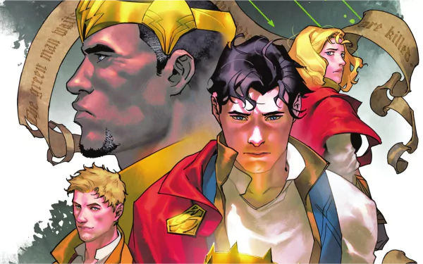 Constantine (DC Comics) Black Lightning Supergirl Kara Zor‑El Comic Superman HD Desktop Wallpaper | Background Image