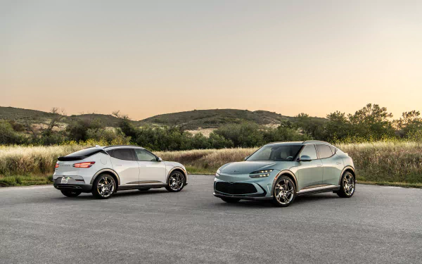 vehicle Genesis GV60 HD Desktop Wallpaper | Background Image