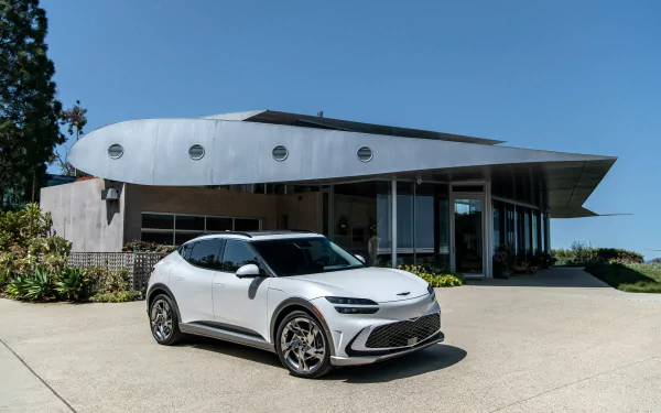 vehicle Genesis GV60 HD Desktop Wallpaper | Background Image