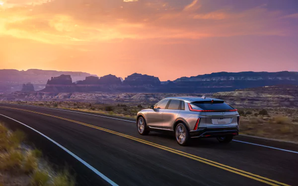 vehicle Cadillac Lyriq HD Desktop Wallpaper | Background Image
