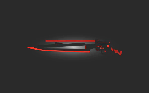 knife man made assault rifle HD Desktop Wallpaper | Background Image