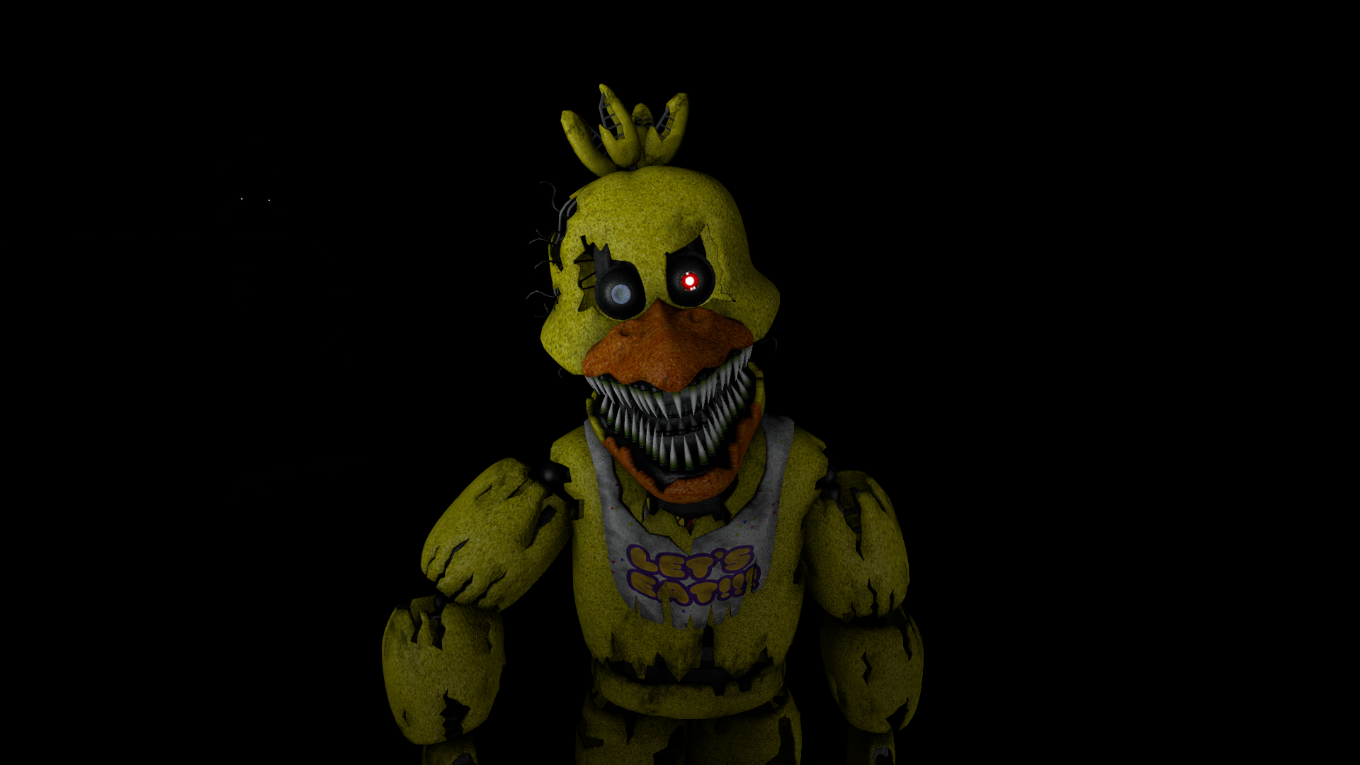 Nightmare FredBear by Xyberia