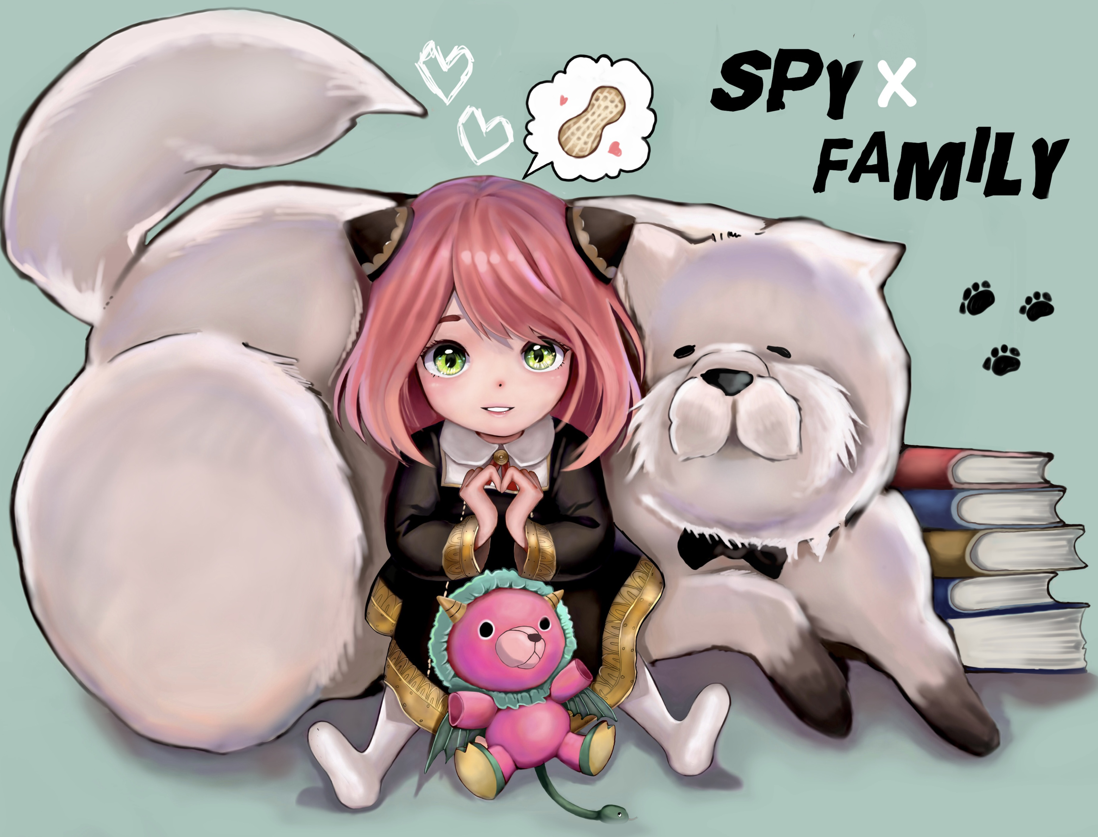 Download Adorable Anya Forger Spy X Family Wallpaper