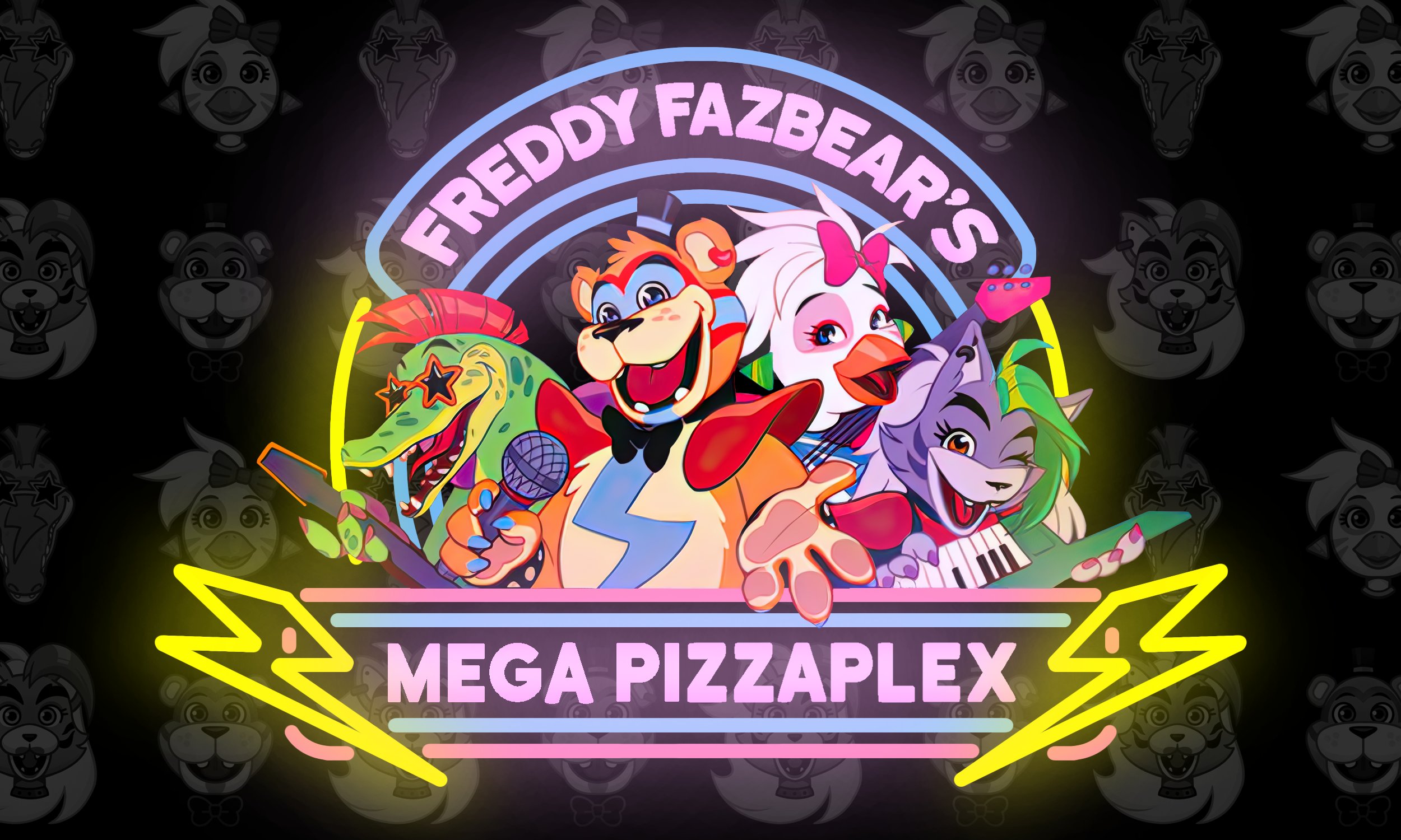 MOONDROP FNAF Security Breach In-Game Poster Digital Download