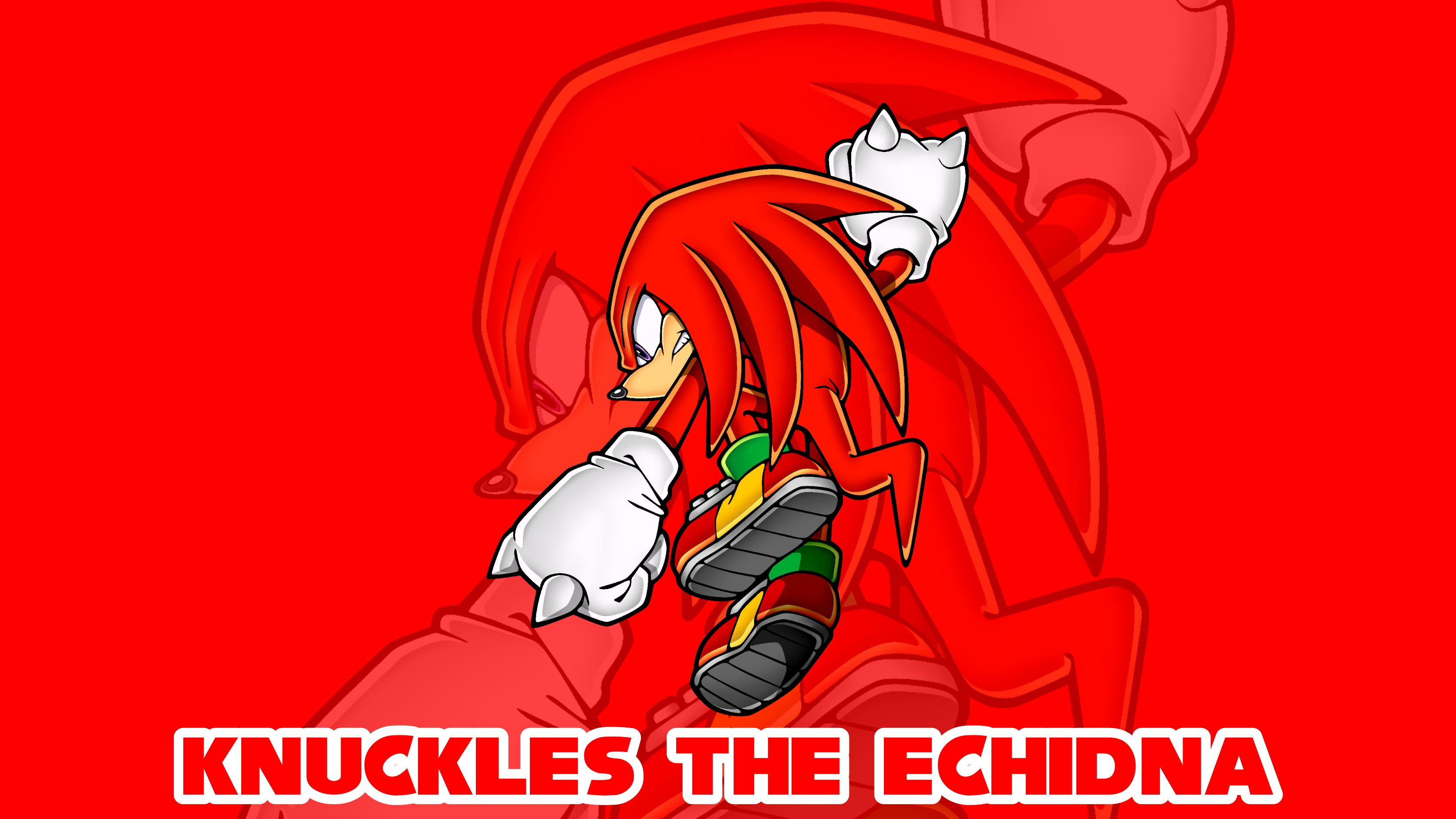 Knuckles the Echidna by ActionDash by ActionDash