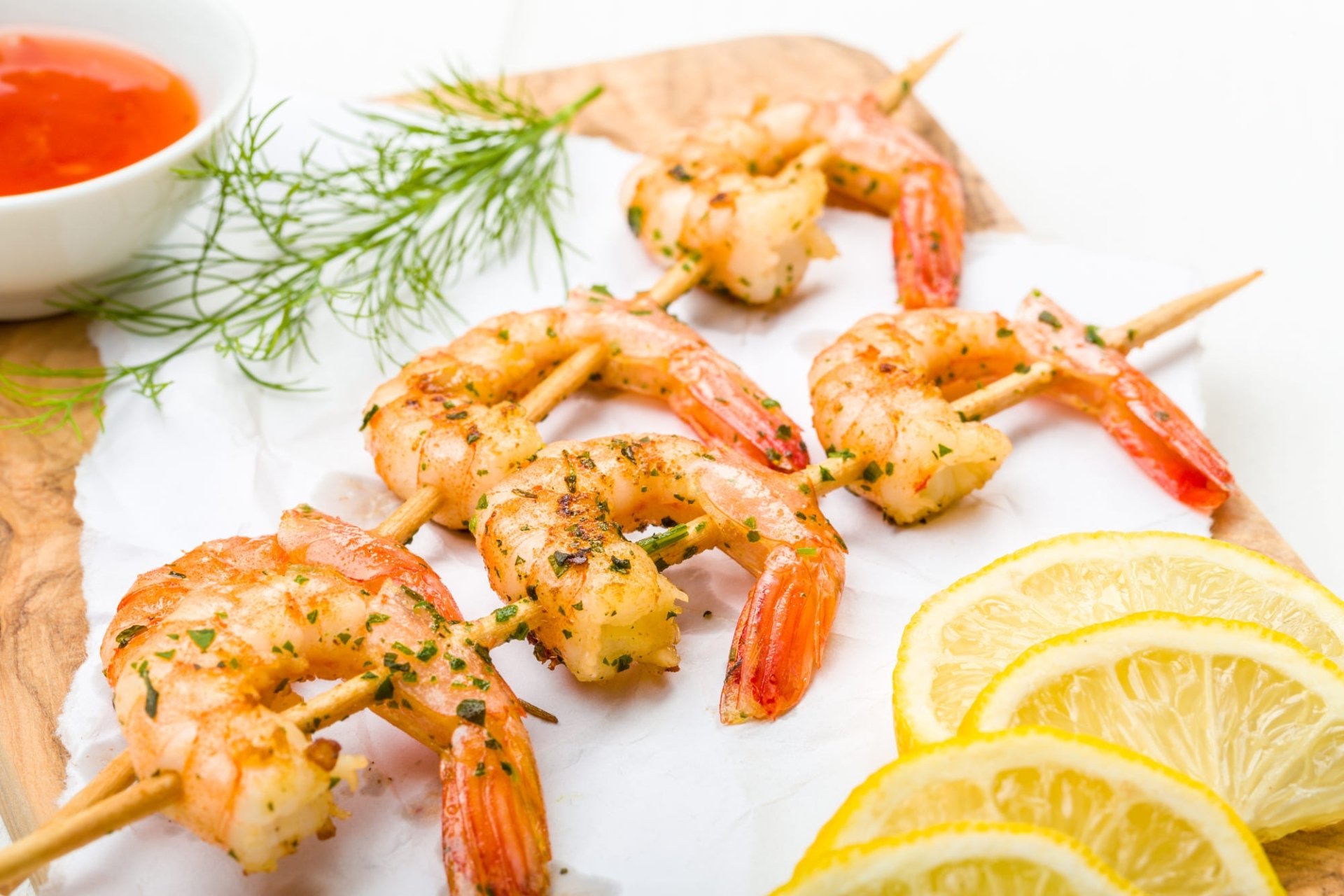 Download Food Shrimp HD Wallpaper