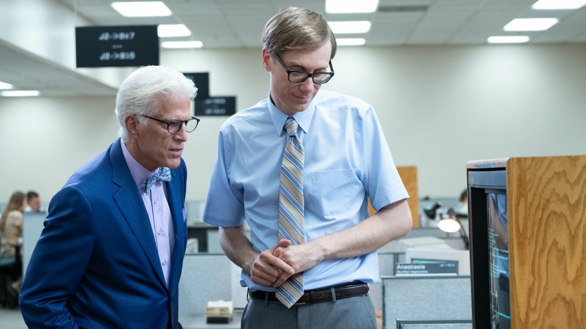 Download Stephen Merchant Ted Danson Michael (The Good Place) TV Show The Good Place HD Wallpaper