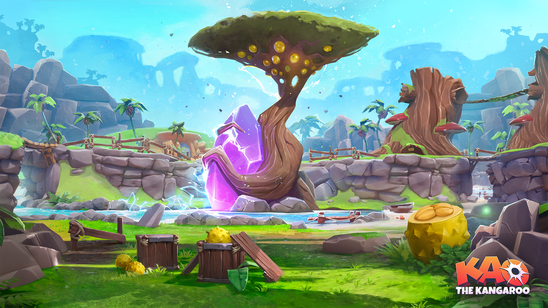 Download Video Game Kao The Kangaroo HD Wallpaper