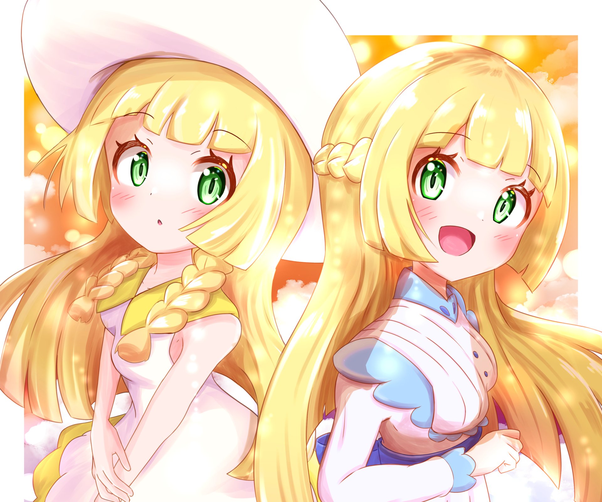 Download Nihilego (Pokémon) Lillie (Pokemon) Video Game Pokémon: Sun And Moon HD Wallpaper