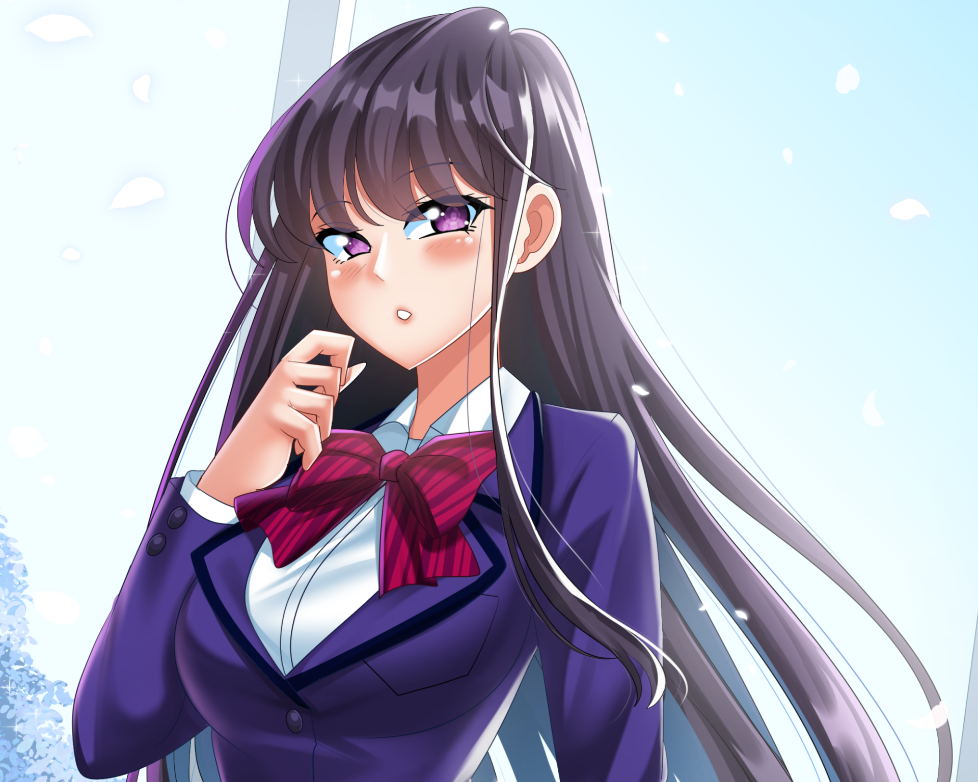 Download Komi Shouko Anime Komi Can't Communicate HD Wallpaper by Katou ...